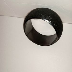 Dark Metallic Pewter Glitter Bracelet